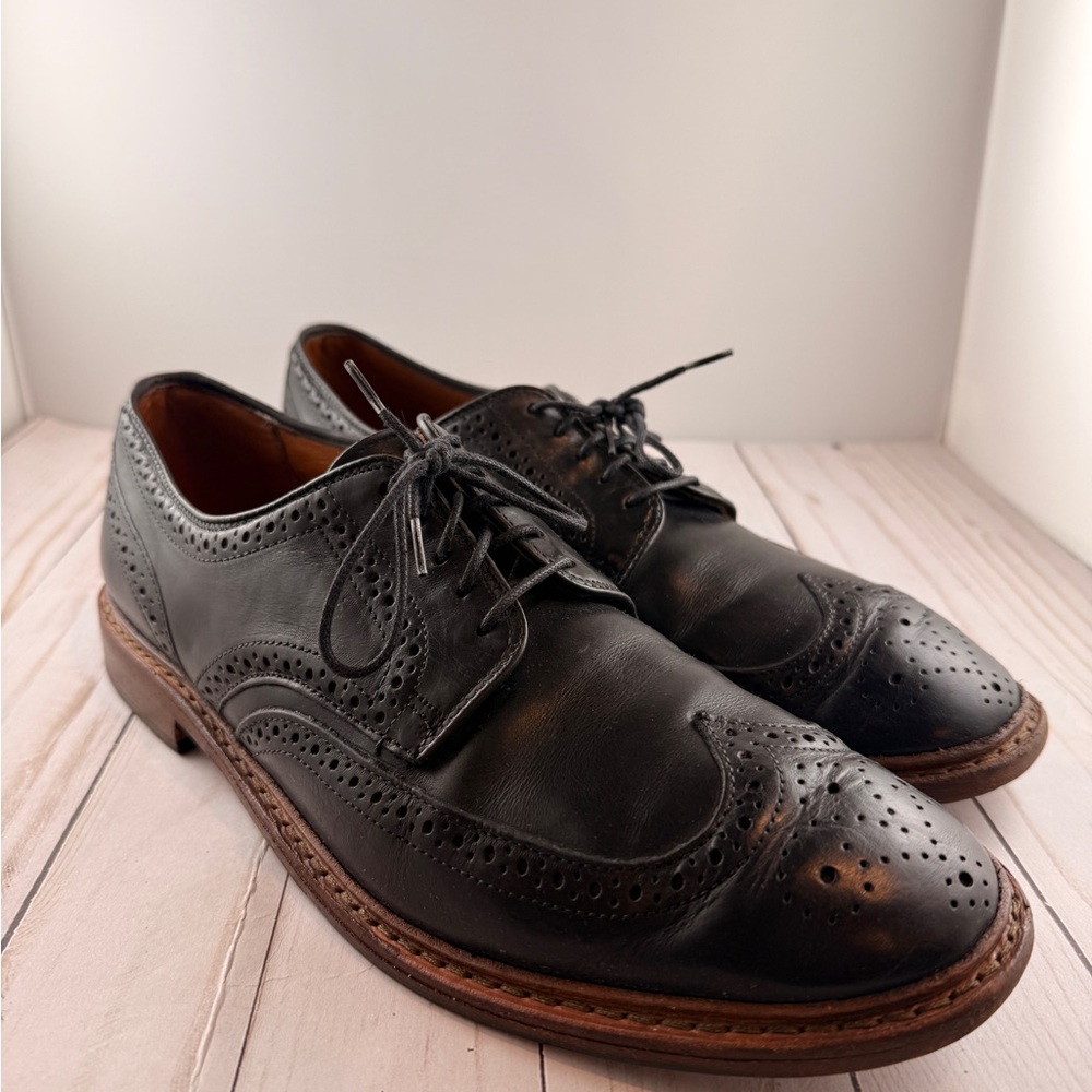 Allen Edmonds Alumnus - Dark Leather Brogue Derbys